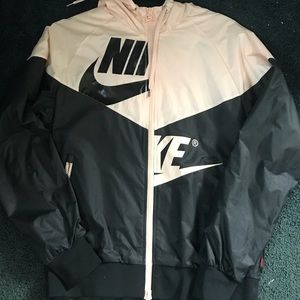 Nike Black And Rose Windbreaker